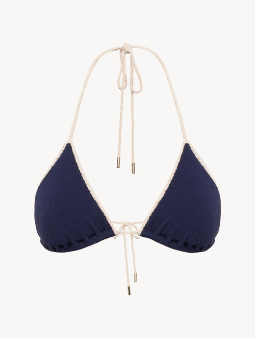 Côte d’Élégance Bikini Navyblue and White